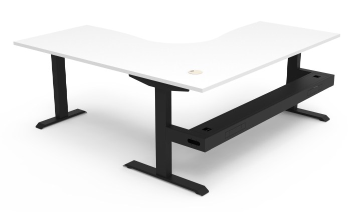 White Frame - Natural Oak Top